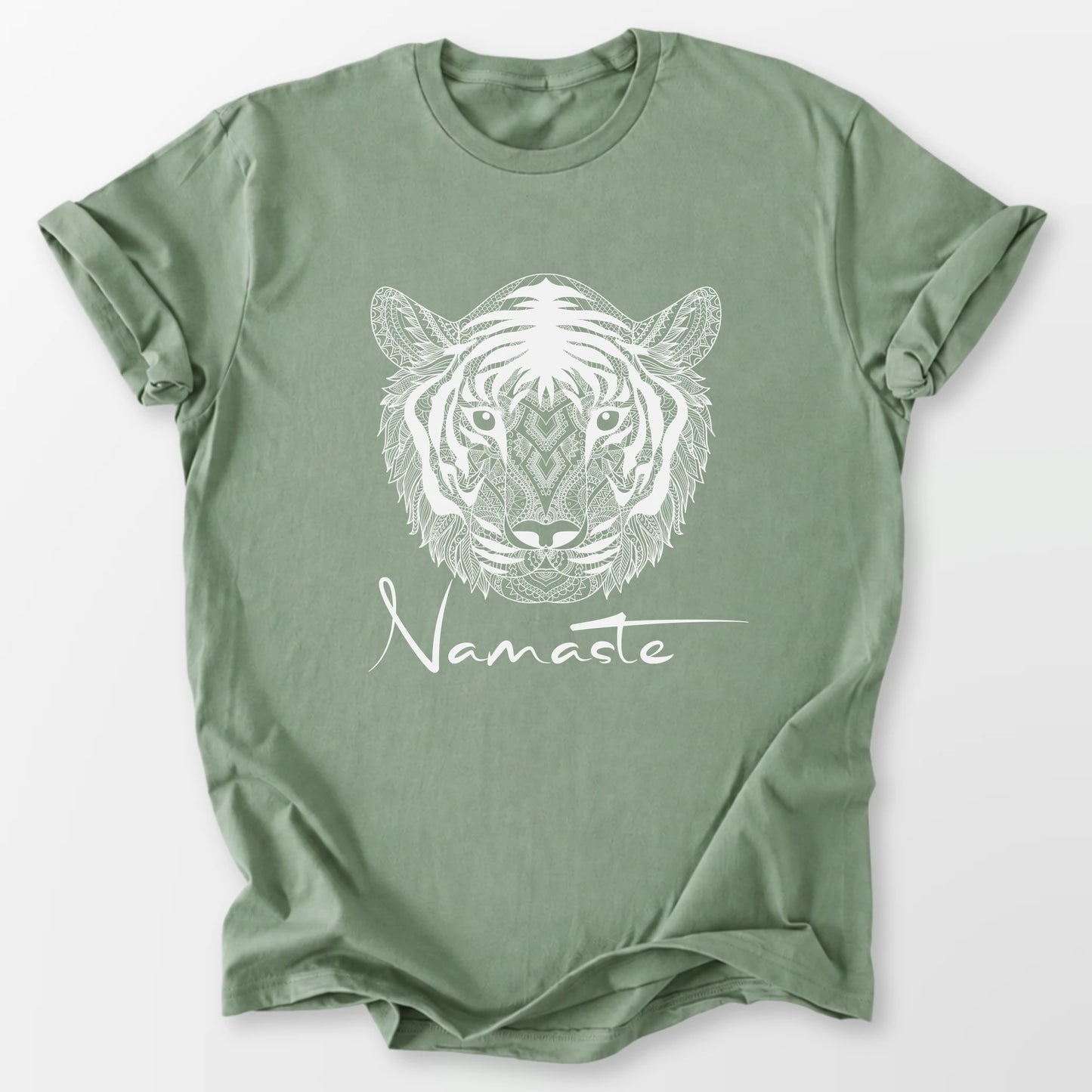 Namaste Tiger Tee Sage T-Shirt
