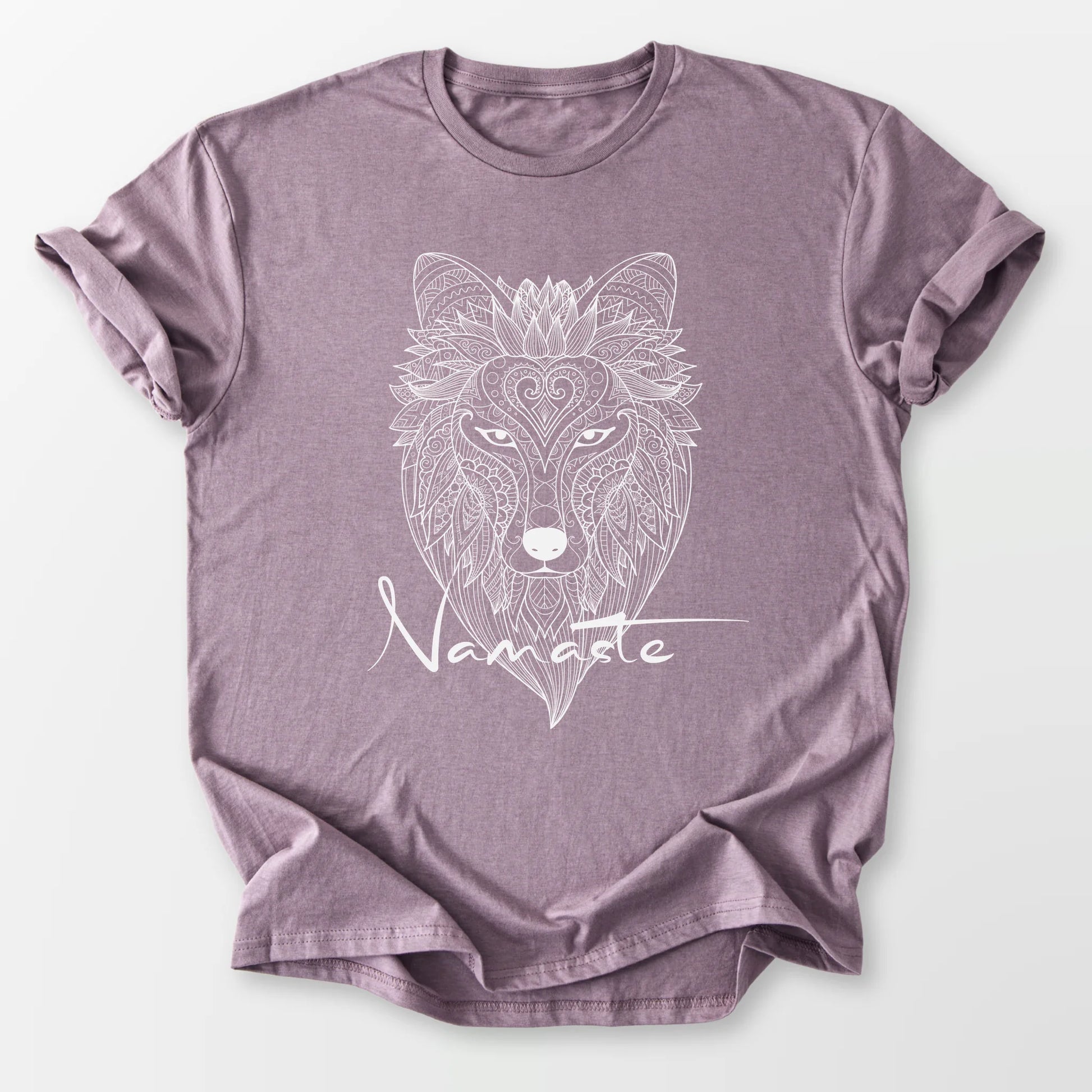 Namaste Wolf Tee Paragon T-Shirt