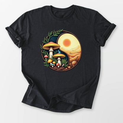 Natural Harmony Tee Black T-Shirt