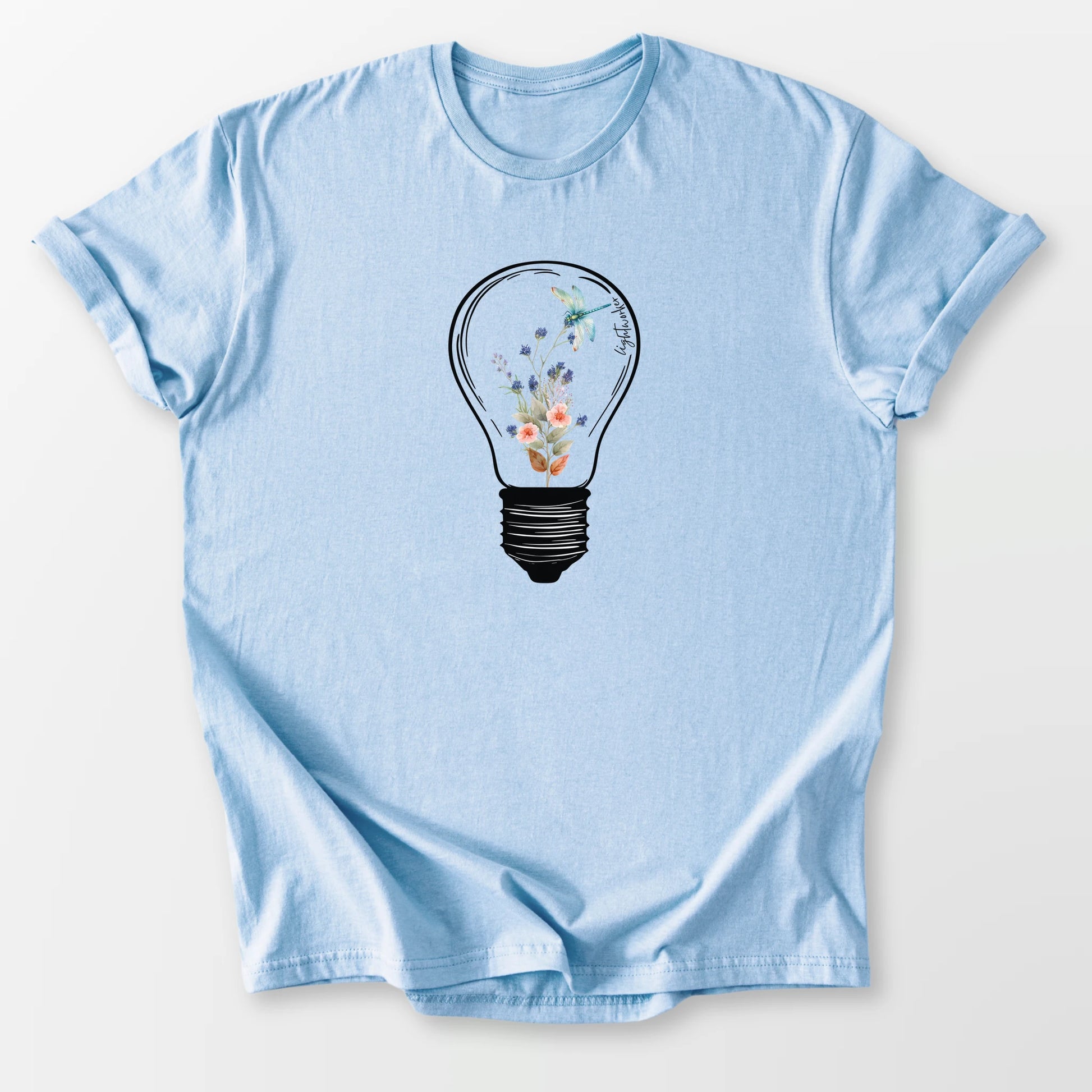 Natural Lightworker Tee Light Blue T-Shirt