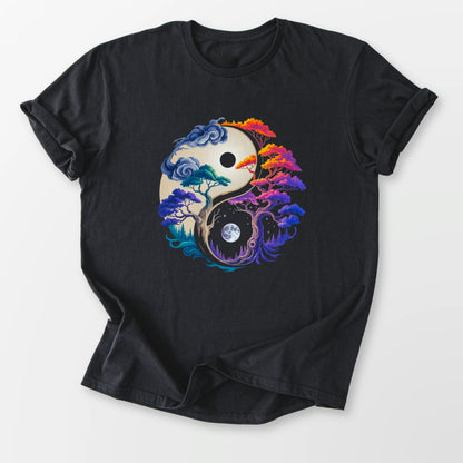 Nature Balance Tee Black T-Shirt