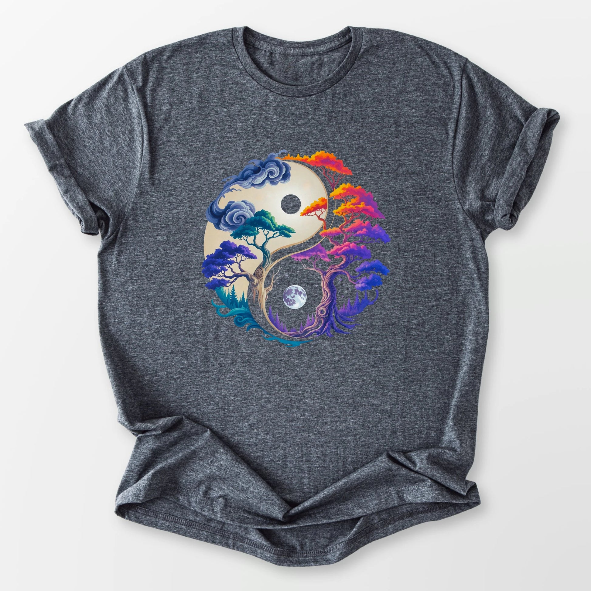 Nature Balance Tee Dark Heather Grey T-Shirt