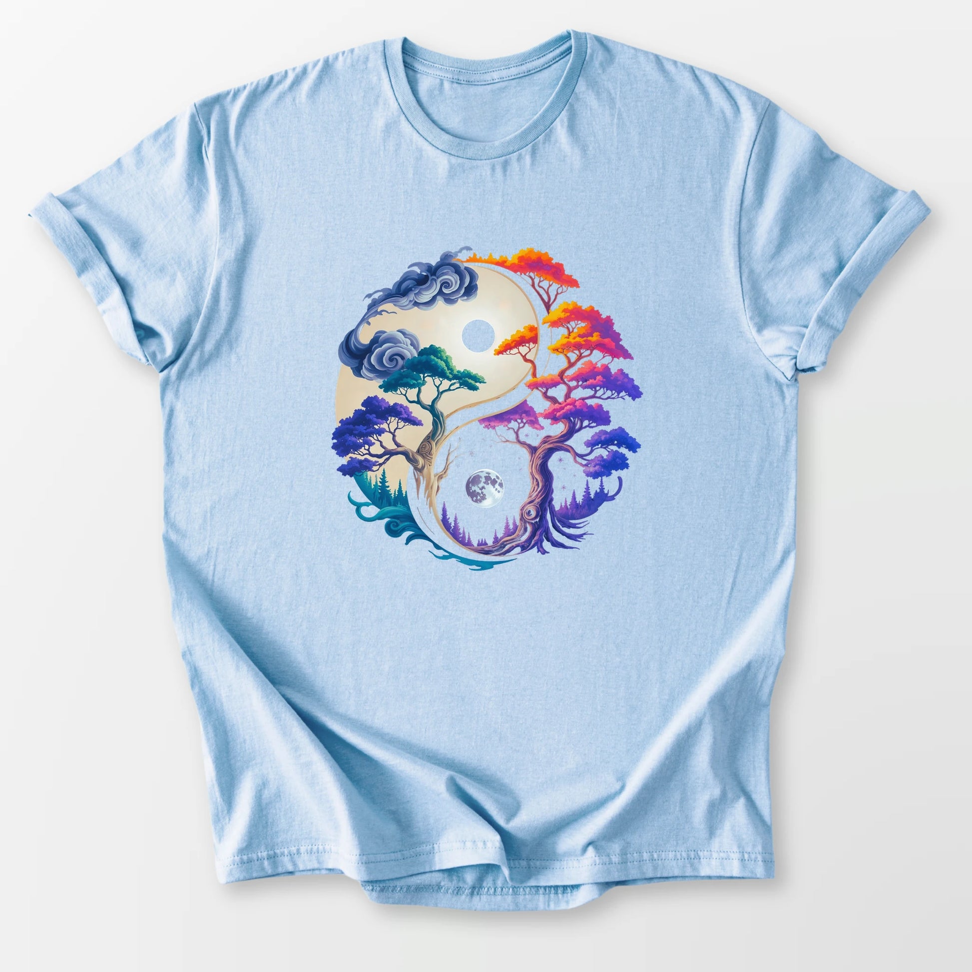 Nature Balance Tee Light Blue T-Shirt