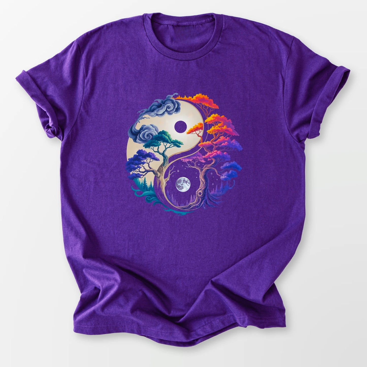 Nature Balance Tee Purple T-Shirt