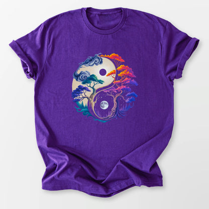 Nature Balance Tee Purple T-Shirt