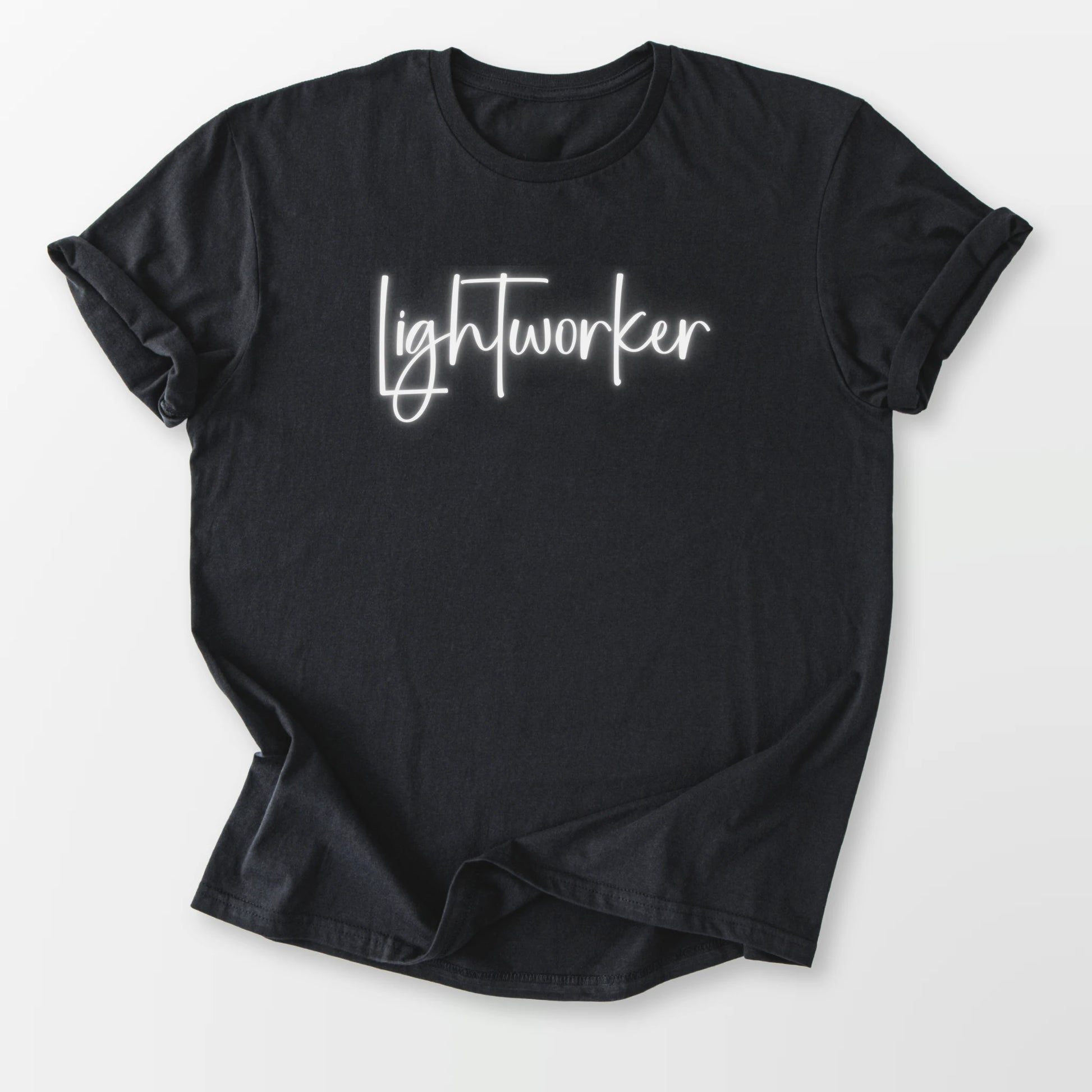 Neon Lightworker Tee Black T-Shirt