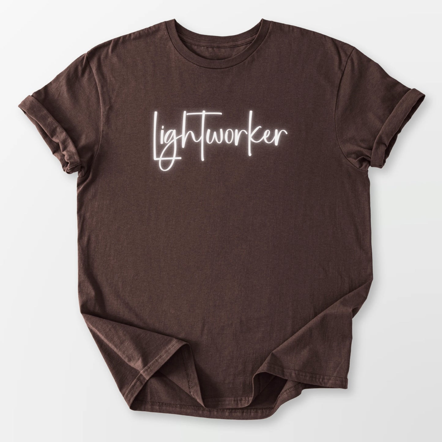 Neon Lightworker Tee Dark Chocolate T-Shirt