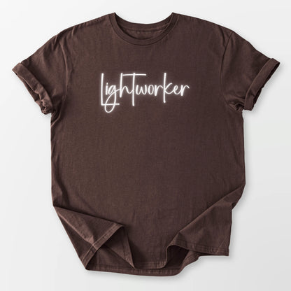 Neon Lightworker Tee Dark Chocolate T-Shirt