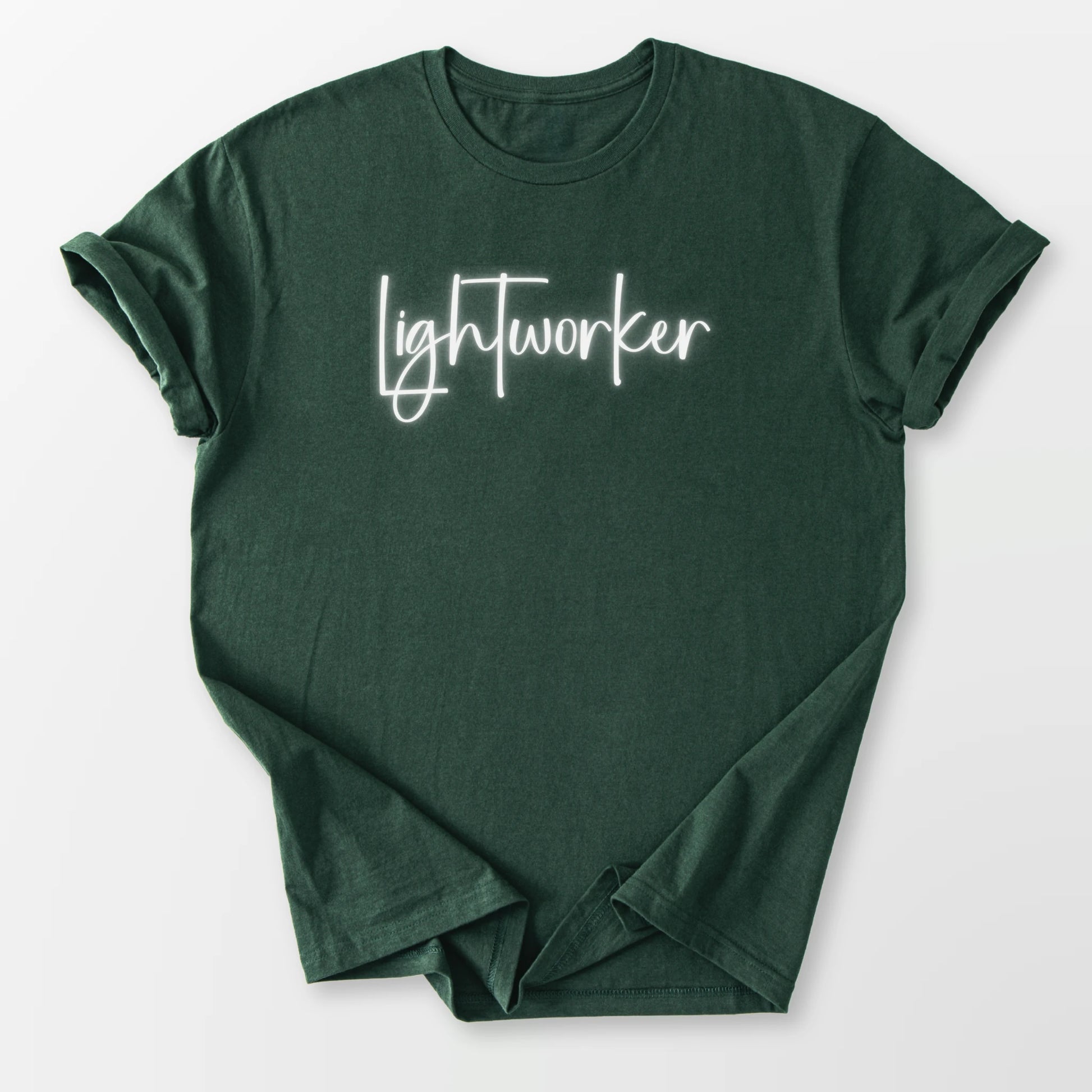 Neon Lightworker Tee Forest Green T-Shirt