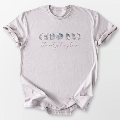 Not Just a Phase Tee Ice Grey T-Shirt
