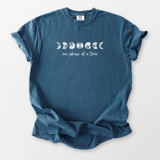 One Phase At A Time Comfort Tee Midnight T-Shirt