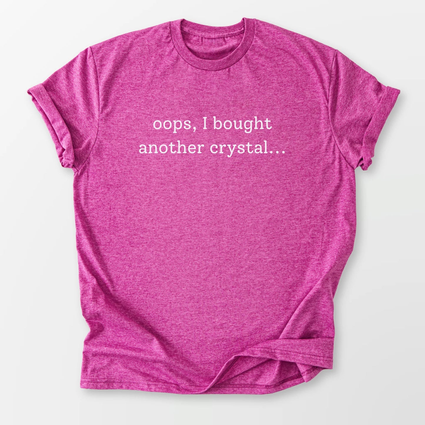 Oops Another Crystal Tee Heather Berry T-Shirt
