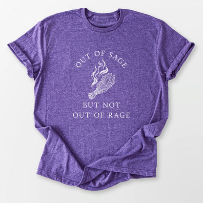 Out of Sage Tee Heather Purple T-Shirt