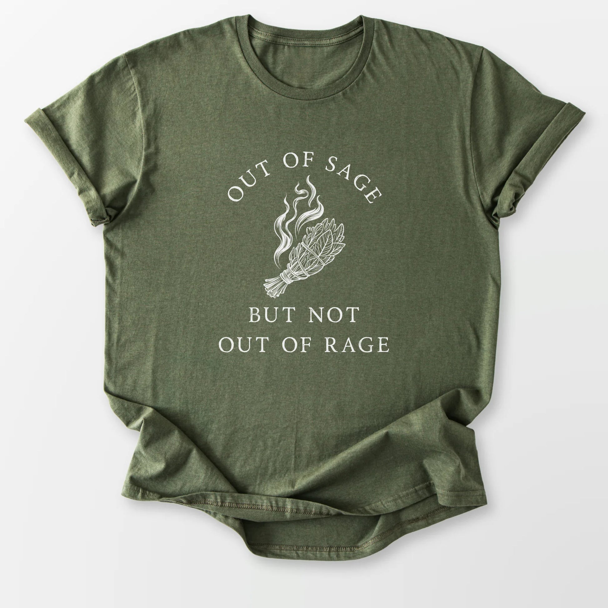 Out of Sage Tee Military Green T-Shirt