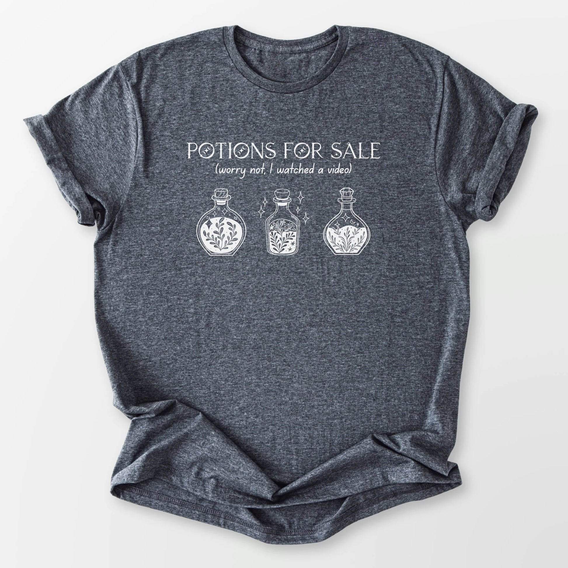 Potions for Sale Tee Dark Heather Grey T-Shirt