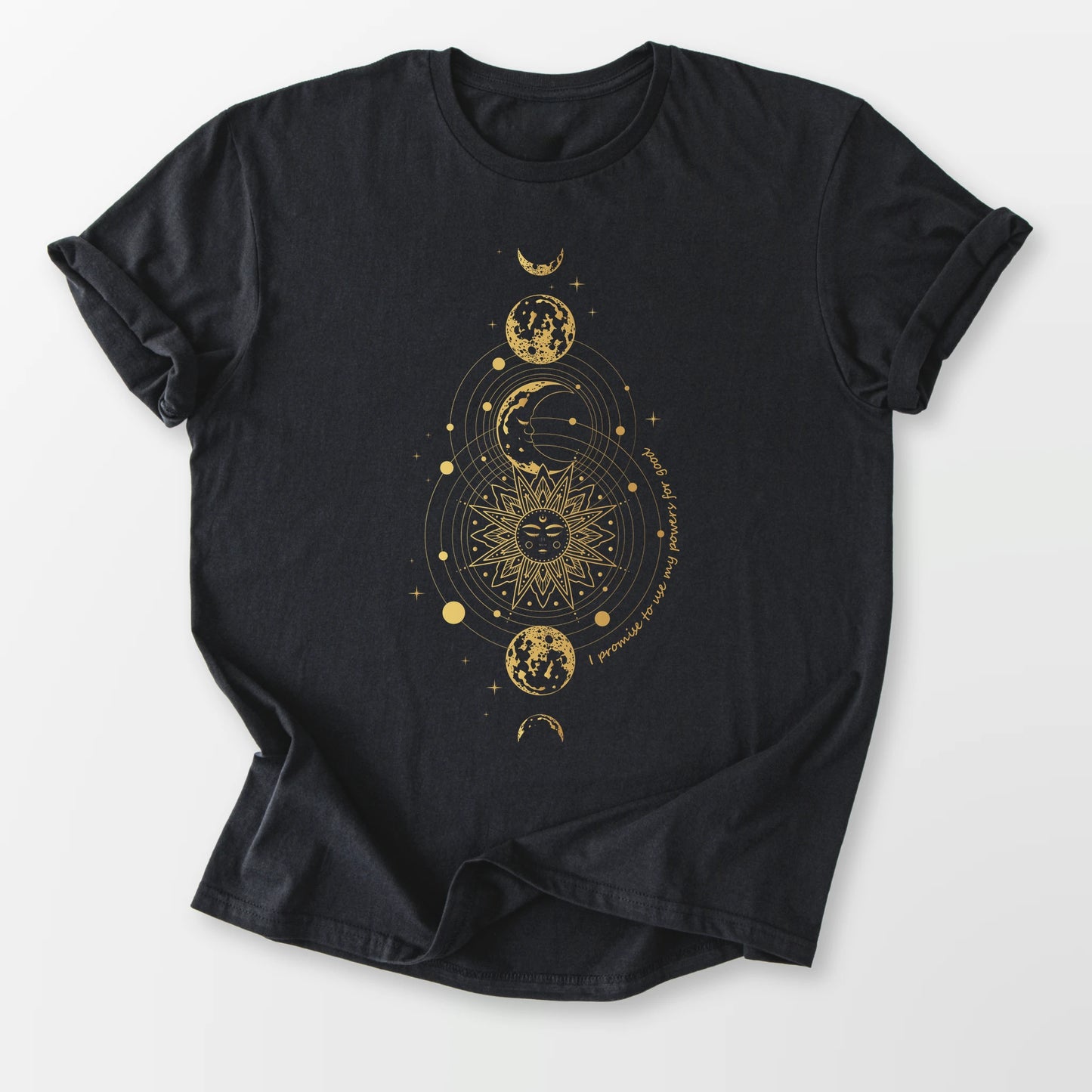 Powers for Good Tee Black T-Shirt