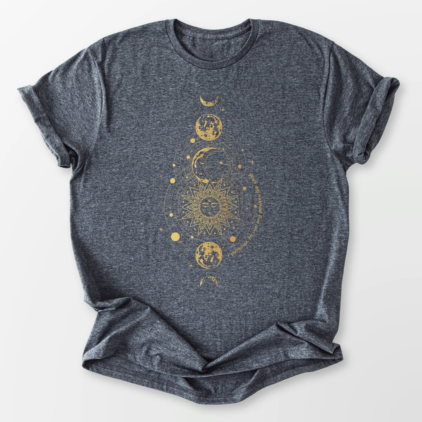 Powers for Good Tee Dark Heather Grey T-Shirt