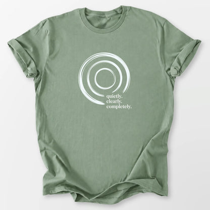 Quietly Clearly Tee Sage T-Shirt