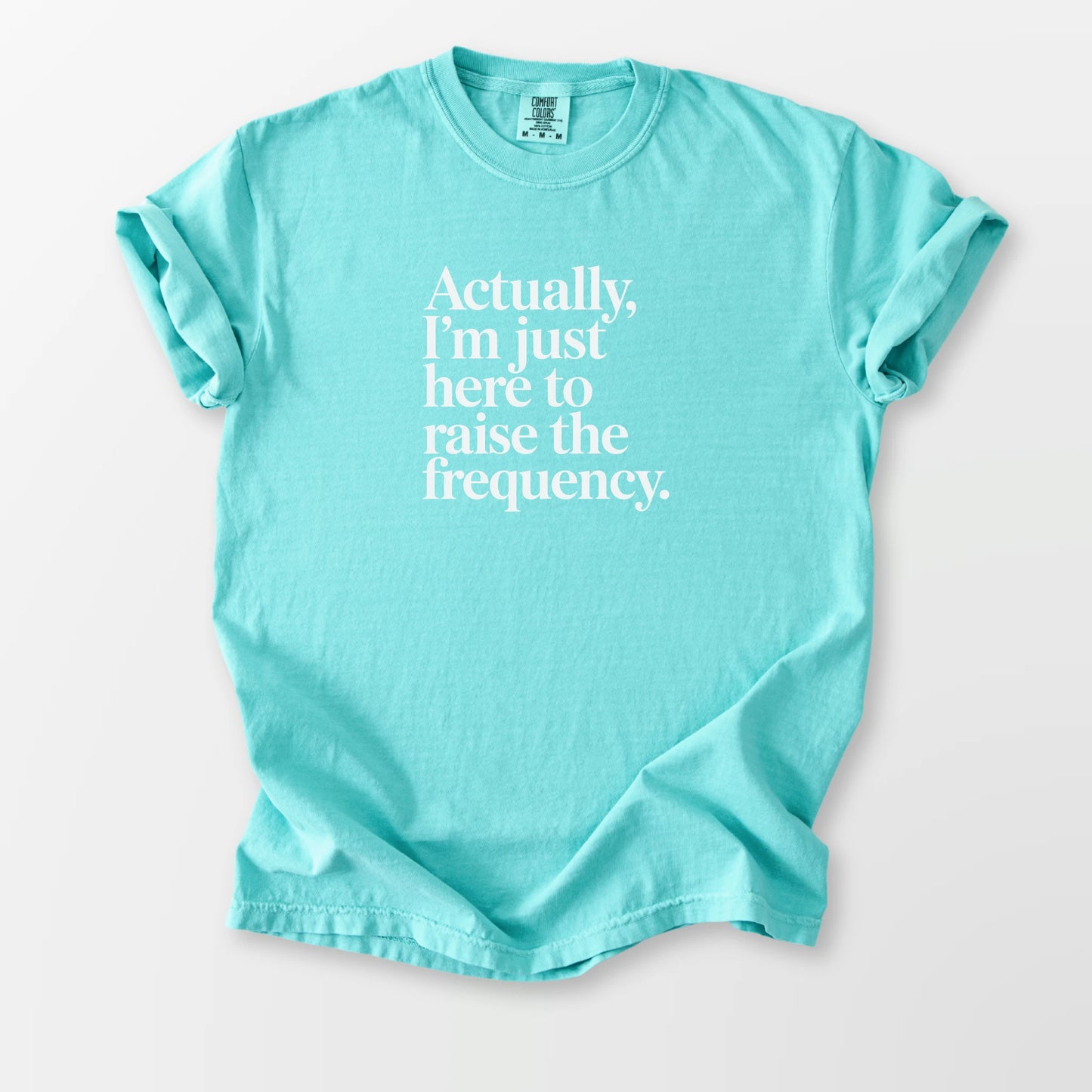 Raise the Frequency Comfort Tee Chalky Mint T-Shirt