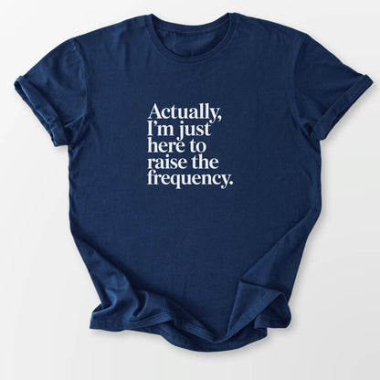 Raise the Frequency Tee Navy T-Shirt