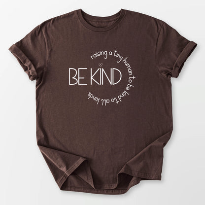 Raising A Tiny Human Tee Dark Chocolate T-Shirt