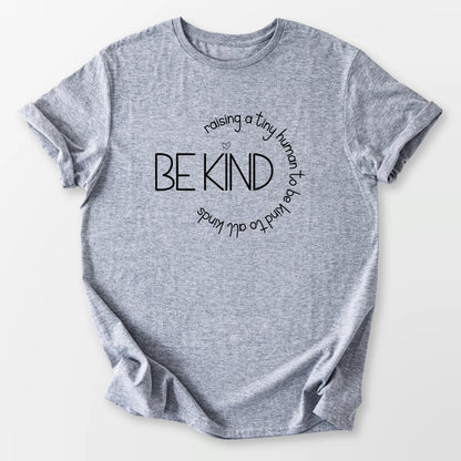 Raising A Tiny Human Tee Sport Grey T-Shirt