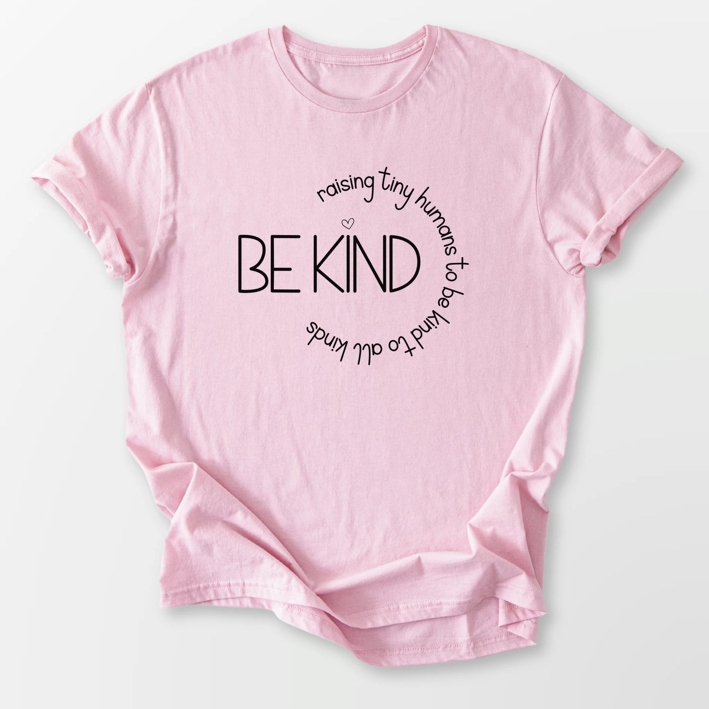Raising Tiny Humans Tee Light Pink T-Shirt
