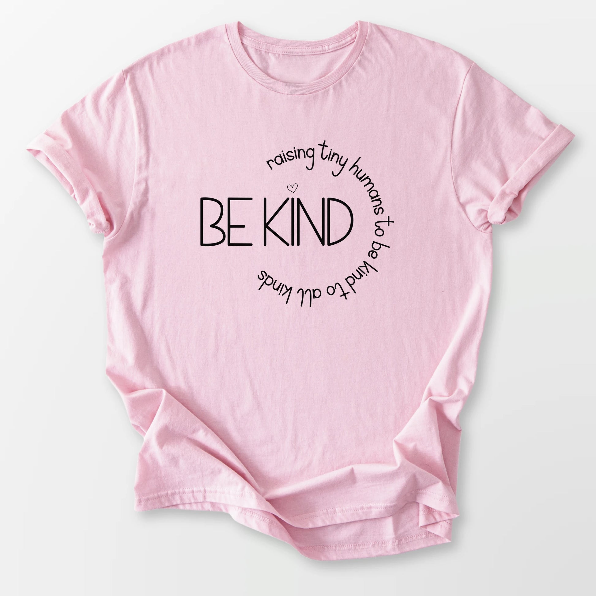 Raising Tiny Humans Tee Light Pink T-Shirt