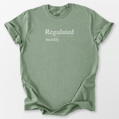 Regulated Mostly Tee Sage T-Shirt