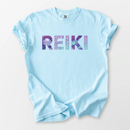 Reiki Comfort Tee Chambray T-Shirt
