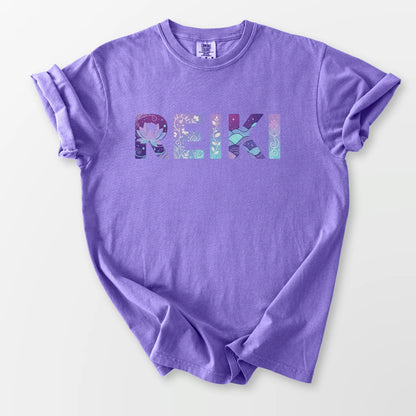 Reiki Comfort Tee Violet T-Shirt