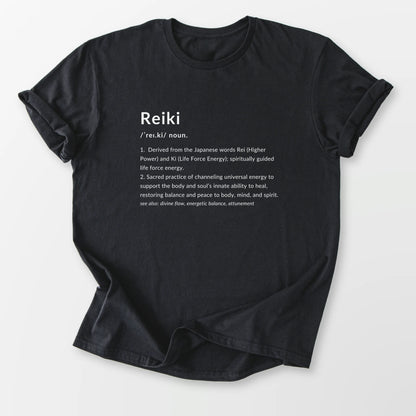 Reiki Definition Tee Black T-Shirt