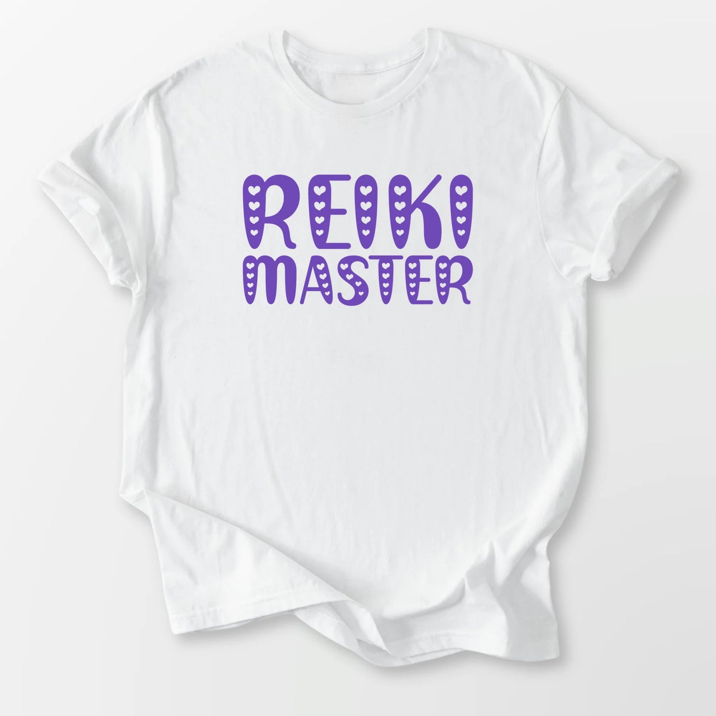 Reiki Master Hearts Tee White T-Shirt