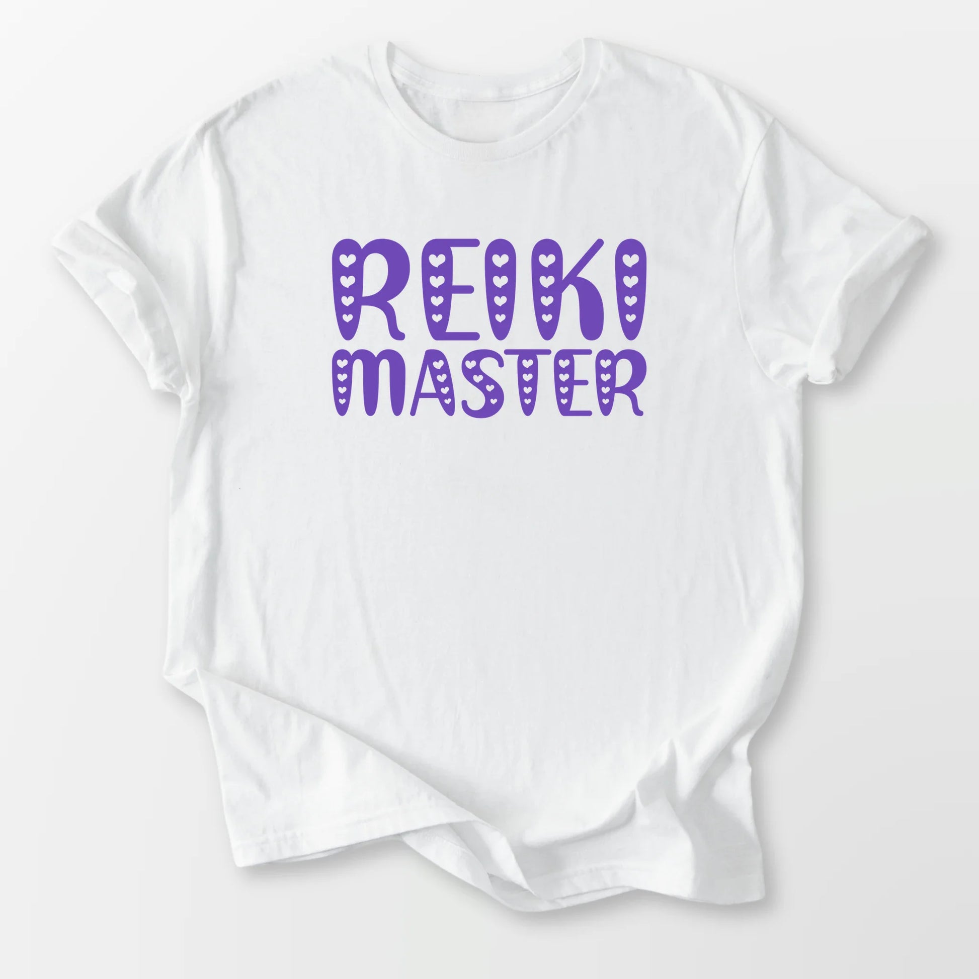 Reiki Master Hearts Tee White T-Shirt