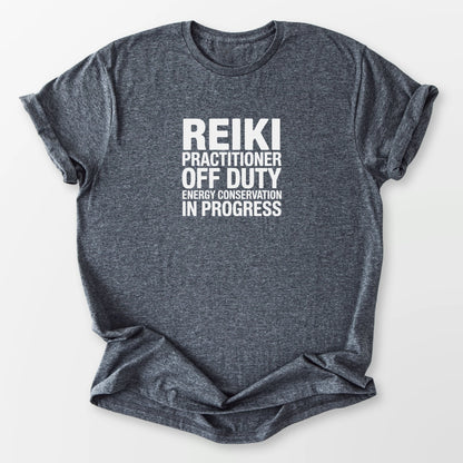 Reiki Off Duty Tee Dark Heather Grey T-Shirt