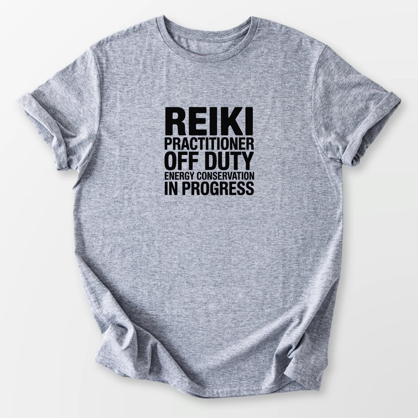 Reiki Off Duty Tee Sport Grey T-Shirt