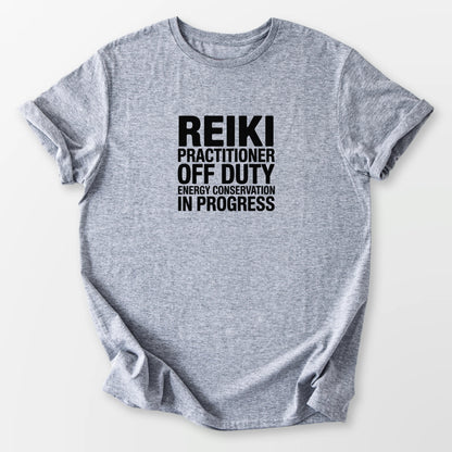 Reiki Off Duty Tee Sport Grey T-Shirt