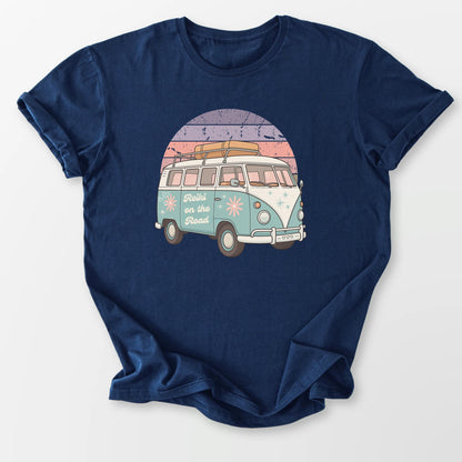 Reiki on the Road Tee Navy T-Shirt