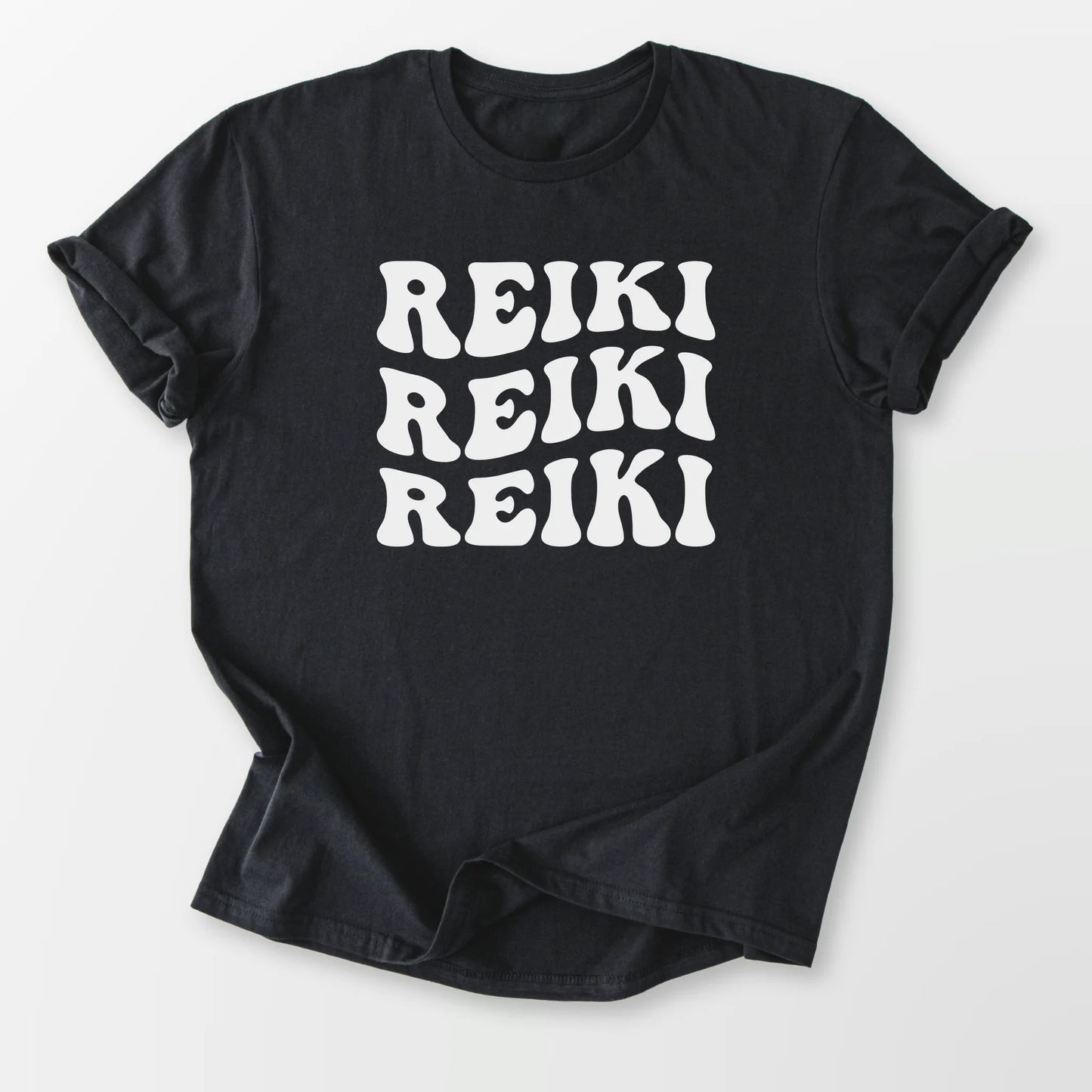 Reiki Reiki Reiki Tee Black T-Shirt