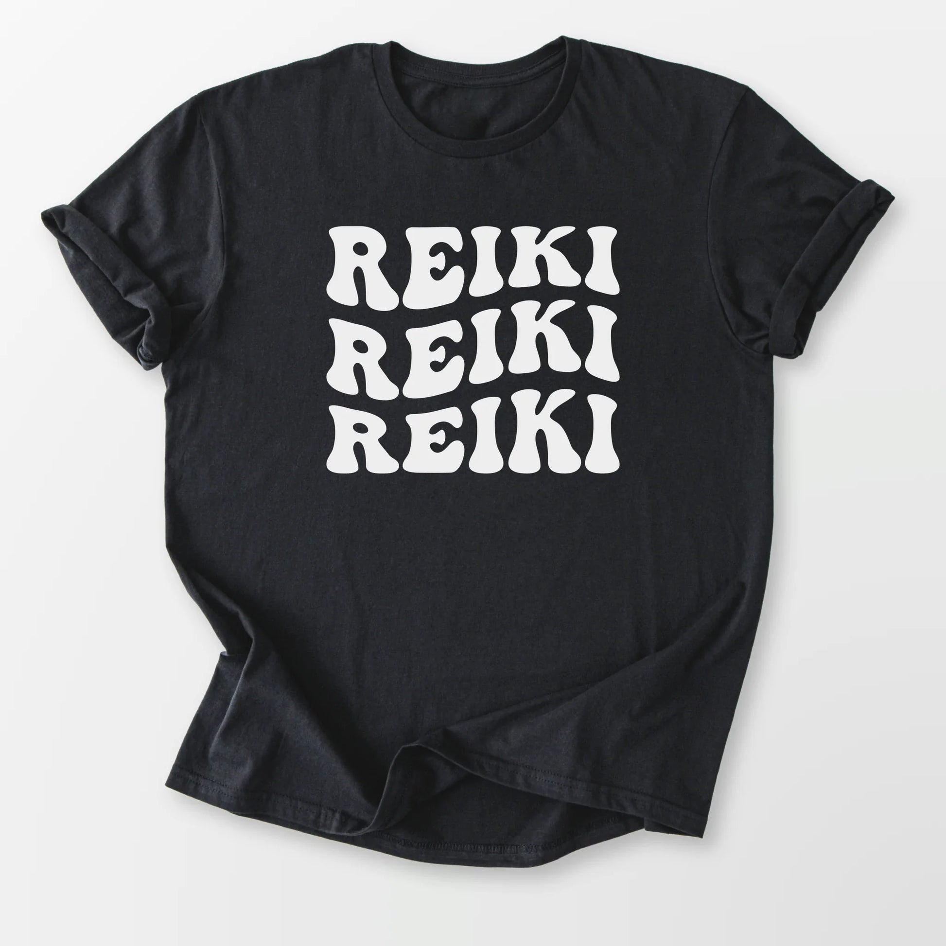 Reiki Reiki Reiki Tee Black T-Shirt