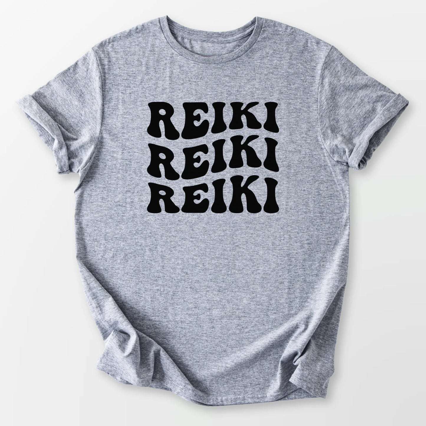 Reiki Reiki Reiki Tee Sport Grey T-Shirt
