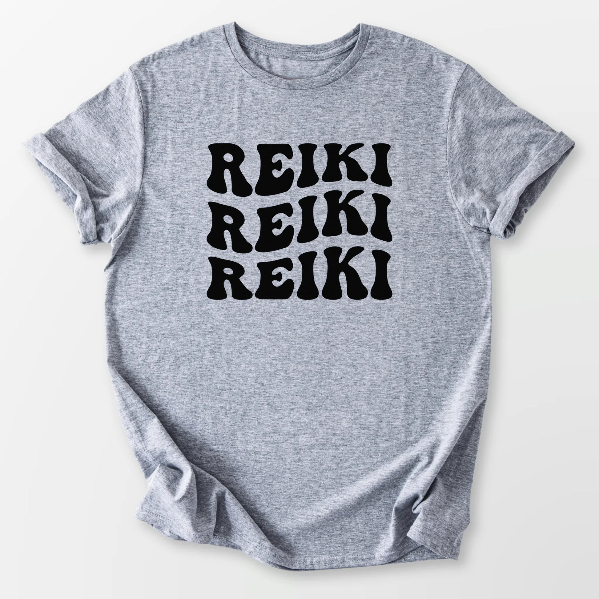 Reiki Reiki Reiki Tee Sport Grey T-Shirt