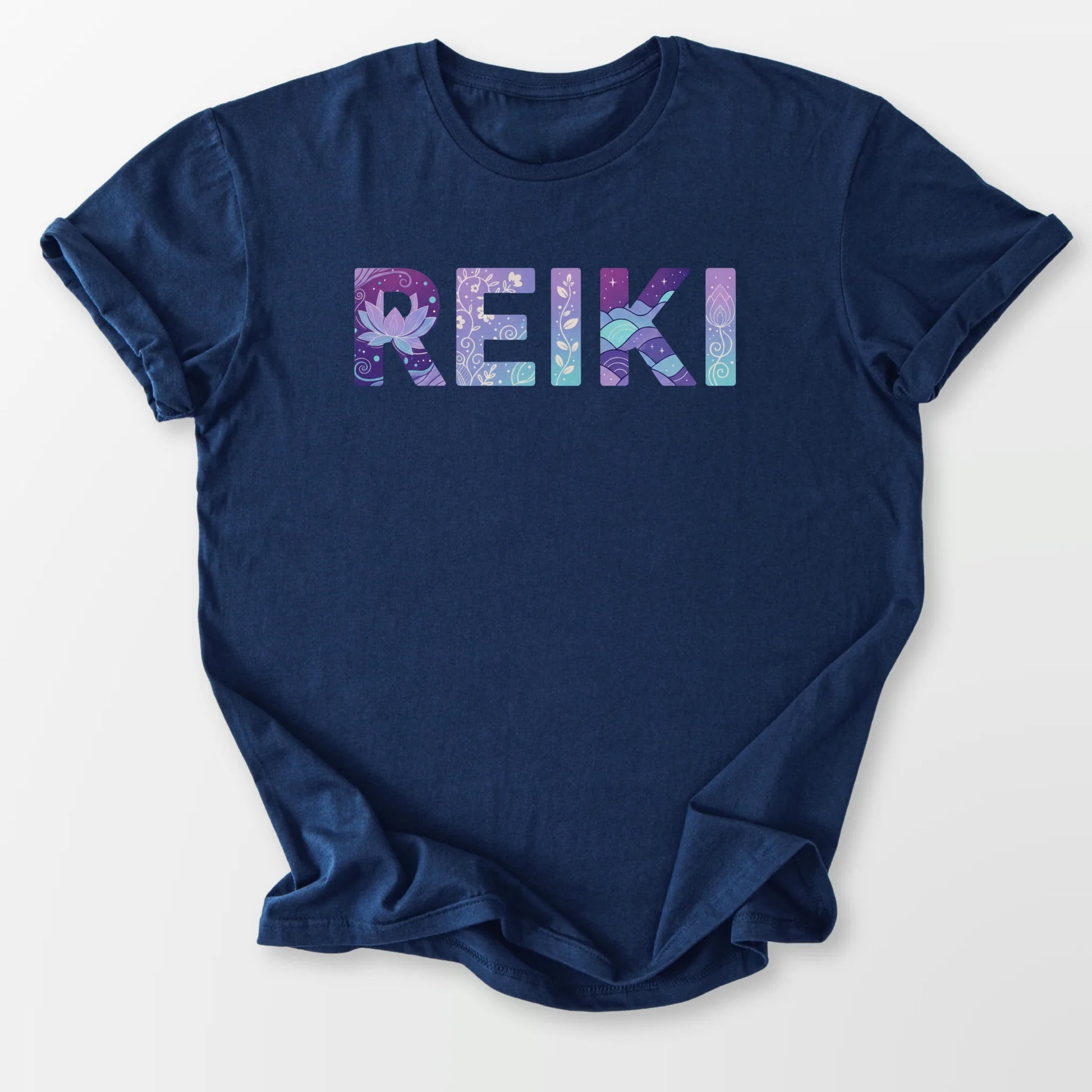 Reiki Tee Navy T-Shirt