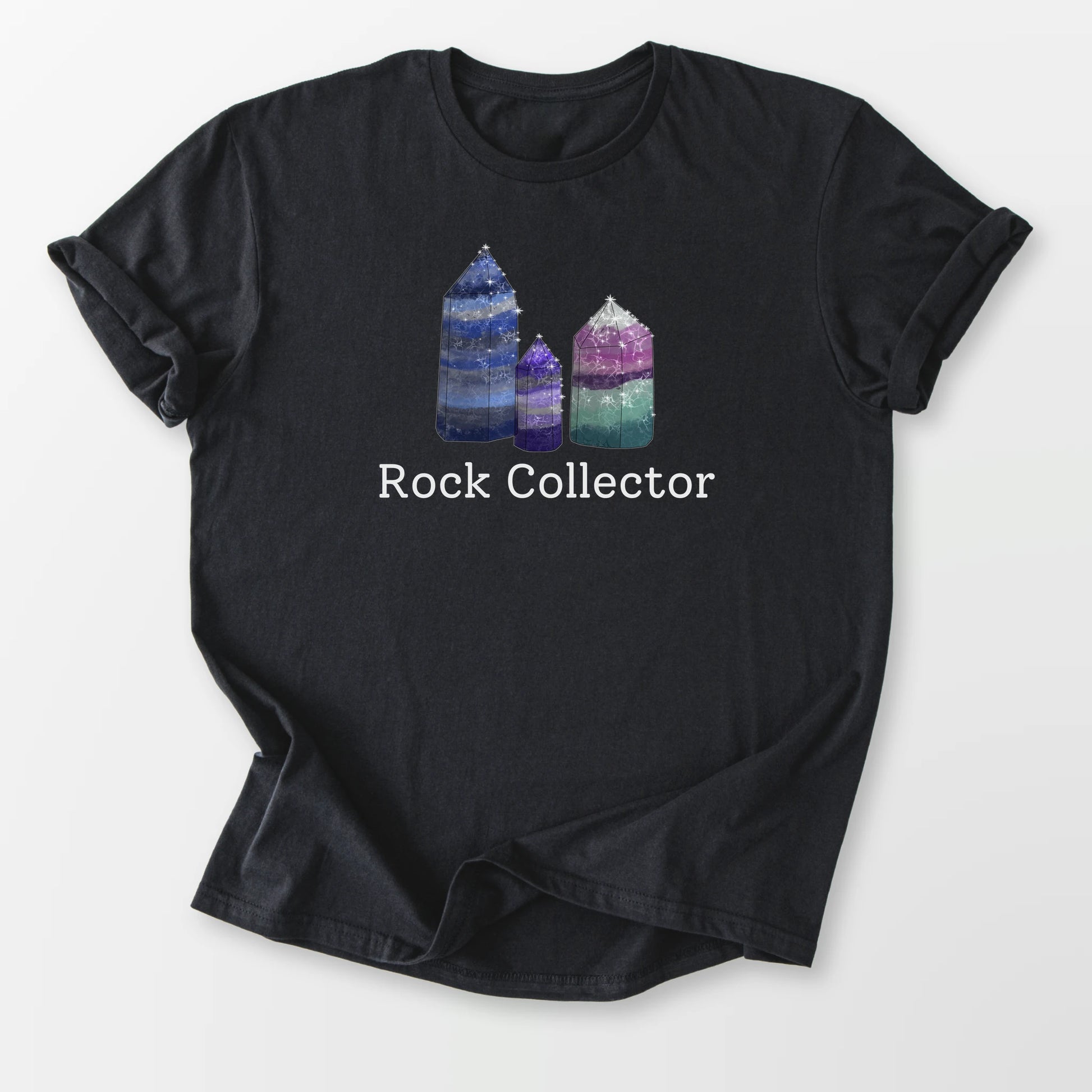 Rock Collector Tee Black T-Shirt