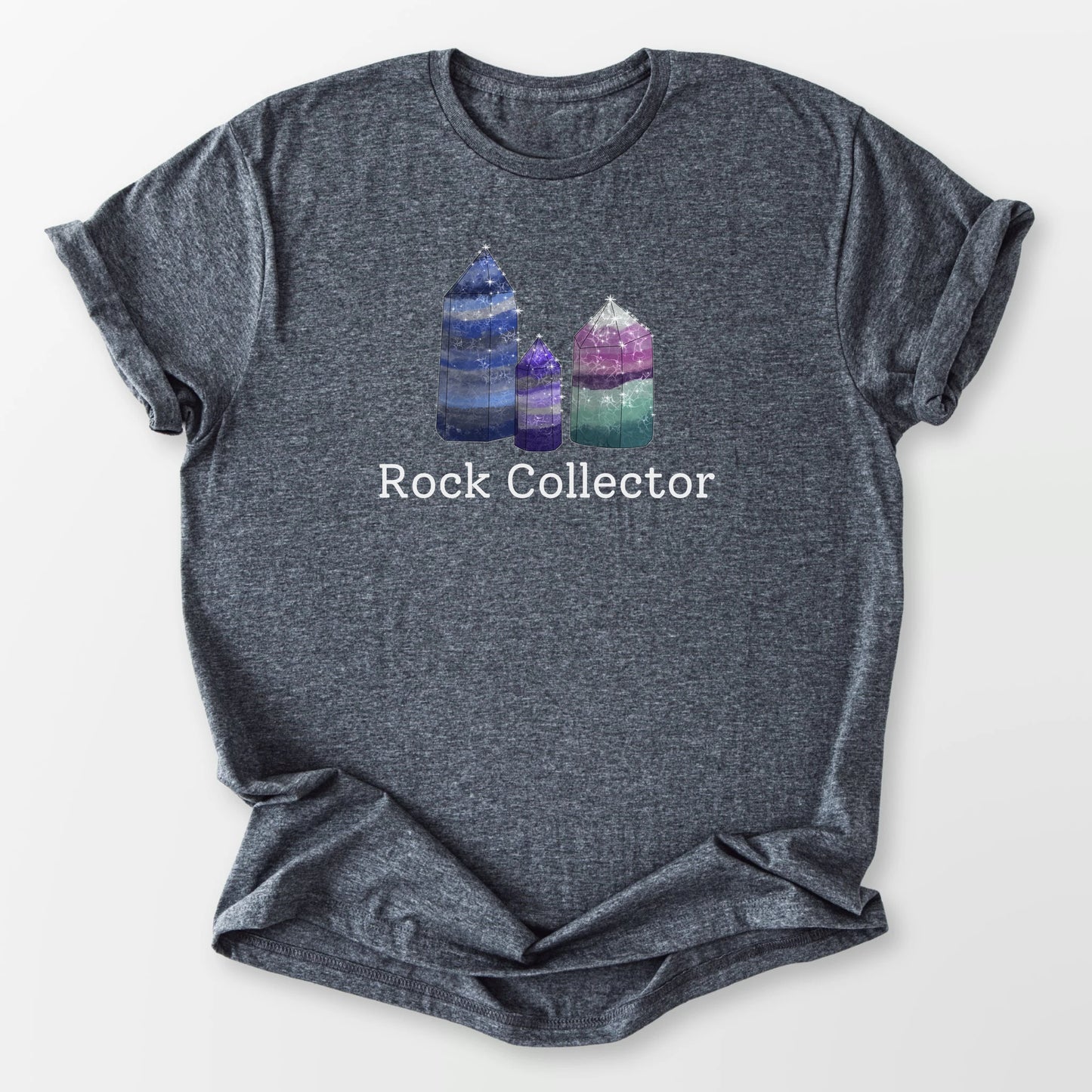 Rock Collector Tee Dark Heather Grey T-Shirt