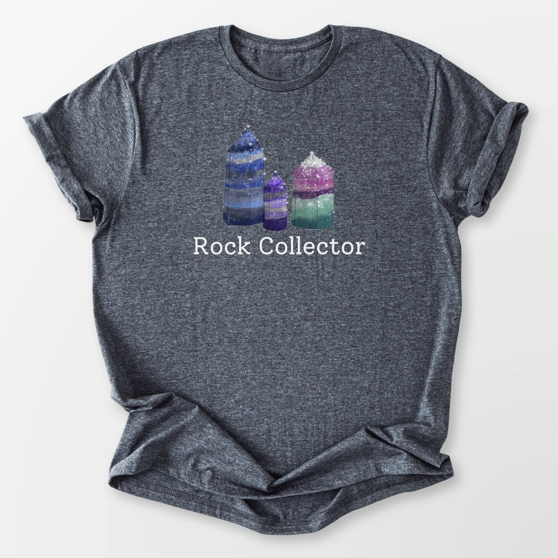 Rock Collector Tee Dark Heather Grey T-Shirt