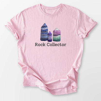 Rock Collector Tee Light Pink T-Shirt