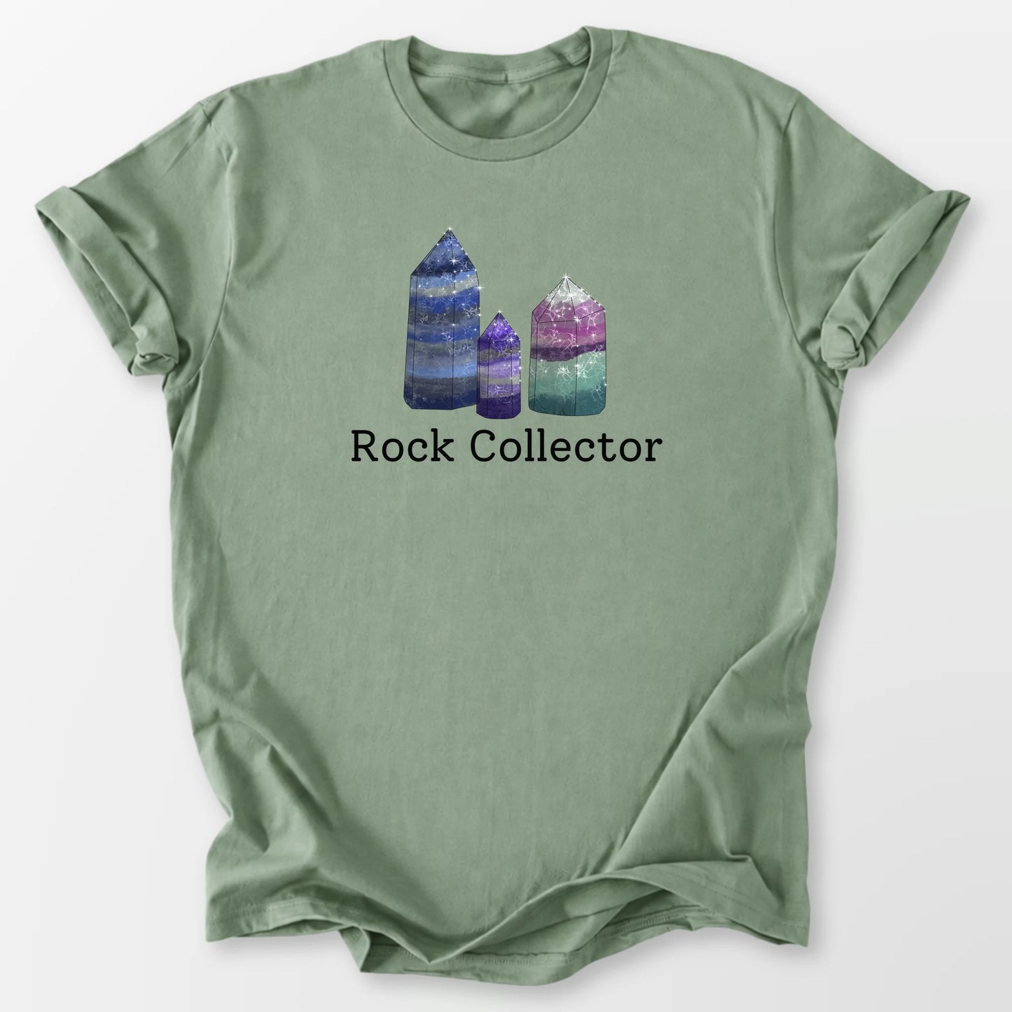 Rock Collector Tee Sage T-Shirt