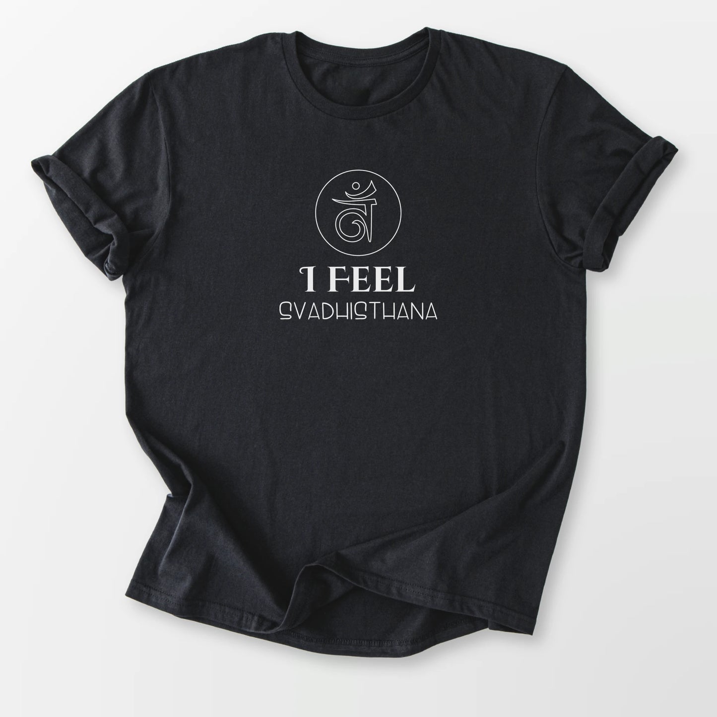 Sacral Chakra Tee Black T-Shirt