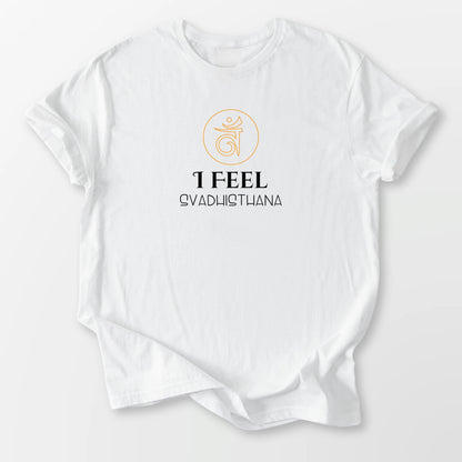 Sacral Chakra Tee White T-Shirt